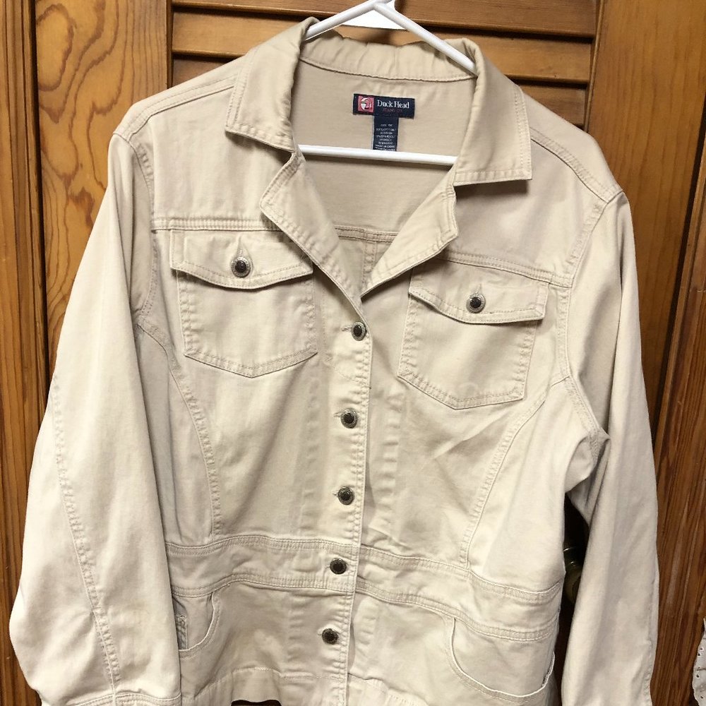 Vintage Ladies Duck Head Jeans Co. Jacket 1X